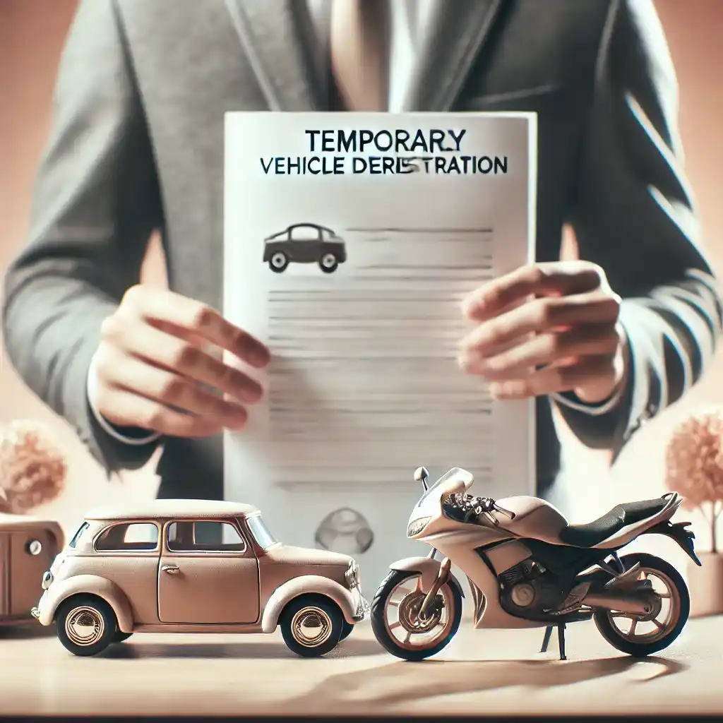 Baja temporal de vehículo