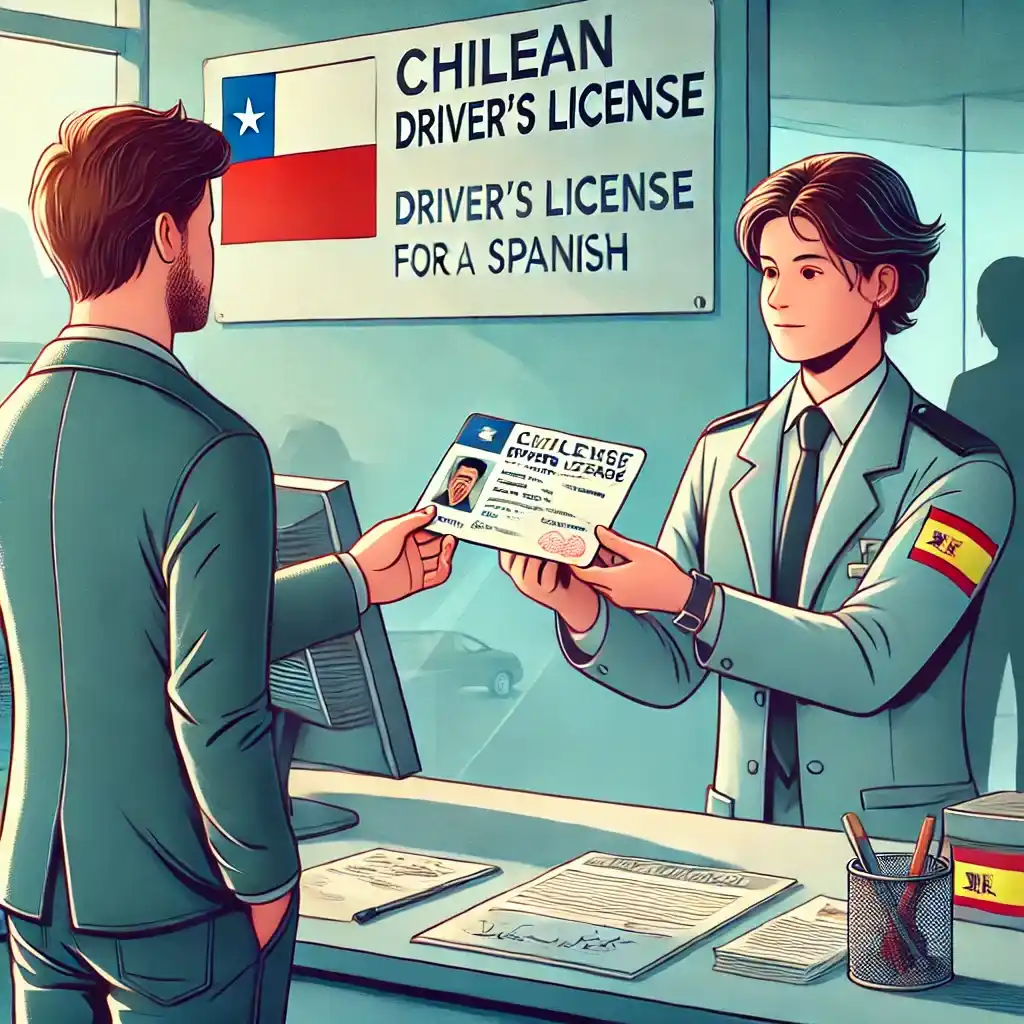 Canje de Carnet de Conducir Chileno en España