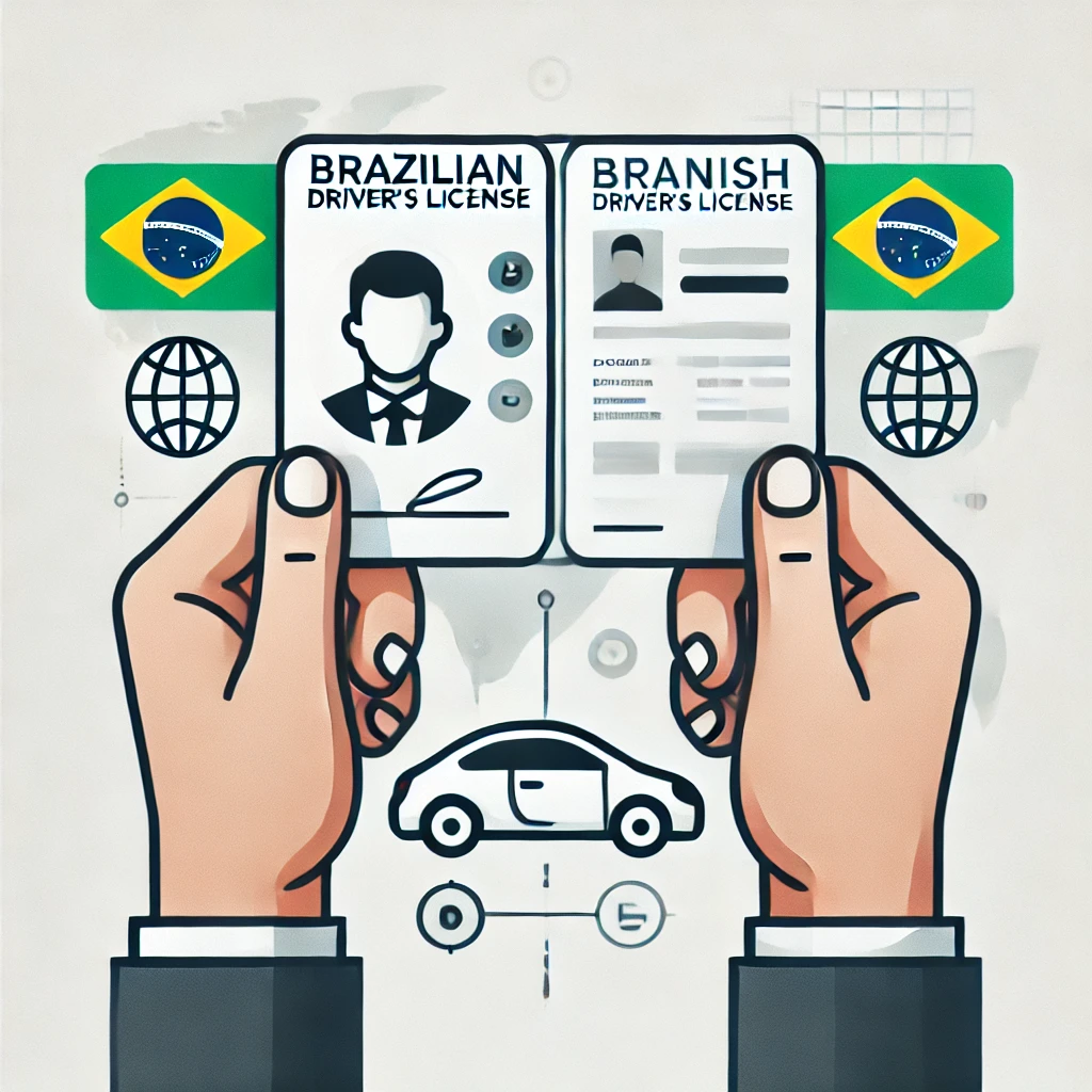 Cómo canjear el carnet de conducir de Brasil en España