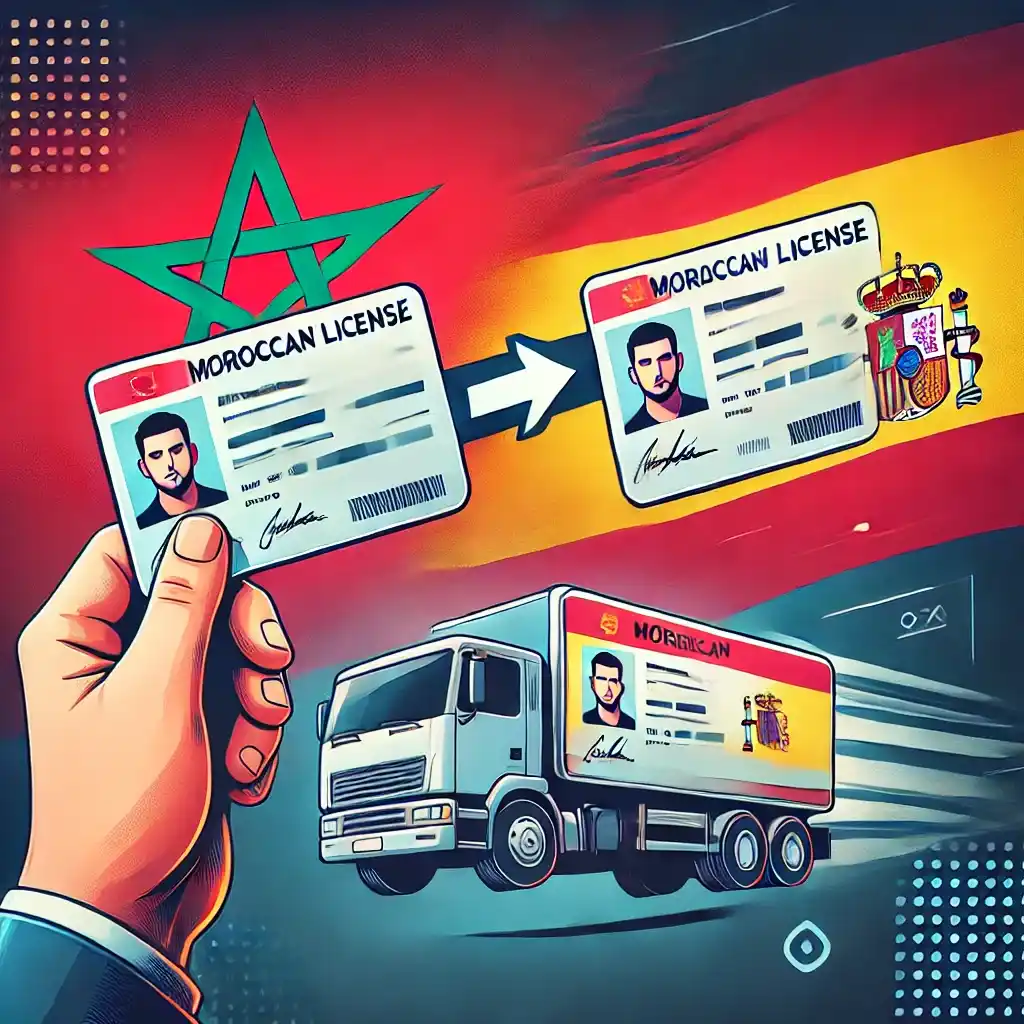 Canje carnet de conducir de Marruecos