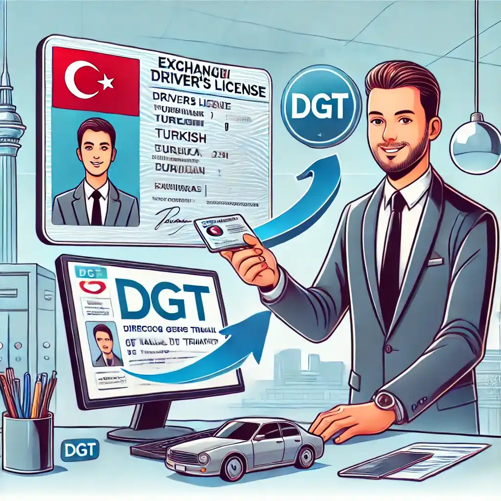 Canje carnet de conducir de Turquía