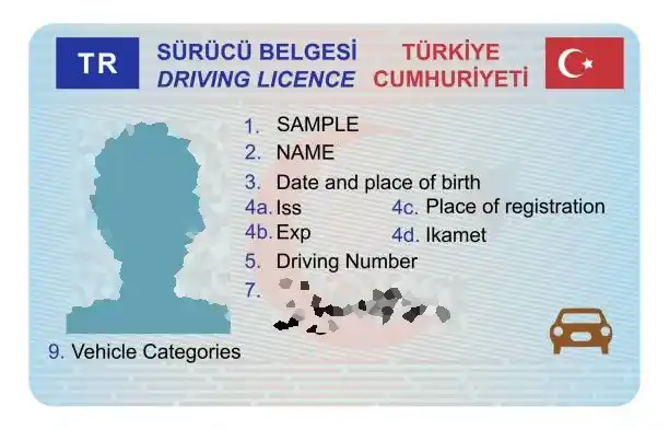 Carnet de conducir de Turquía