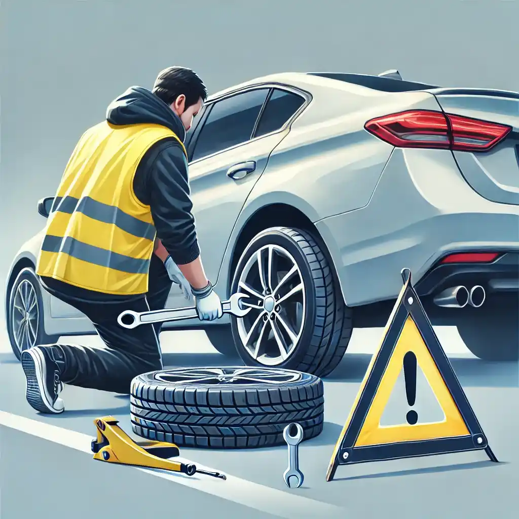 Cómo cambiar una rueda pinchada de tu coche paso a paso 🚗🔧