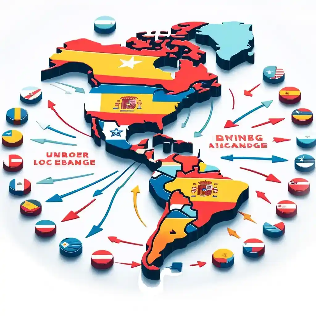 Países iberoamericanos con canje de licencias