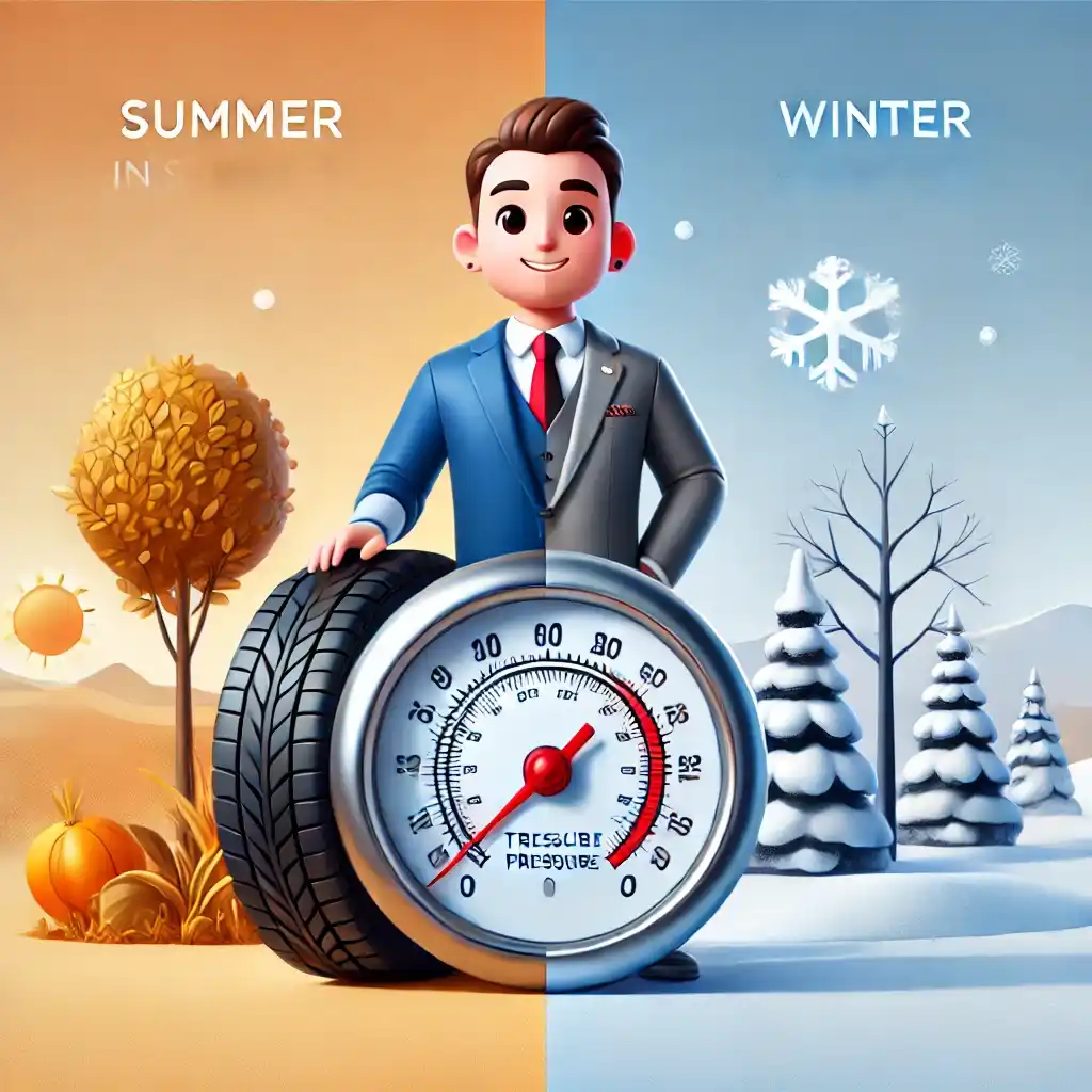 Presión de los neumáticos en verano e invierno