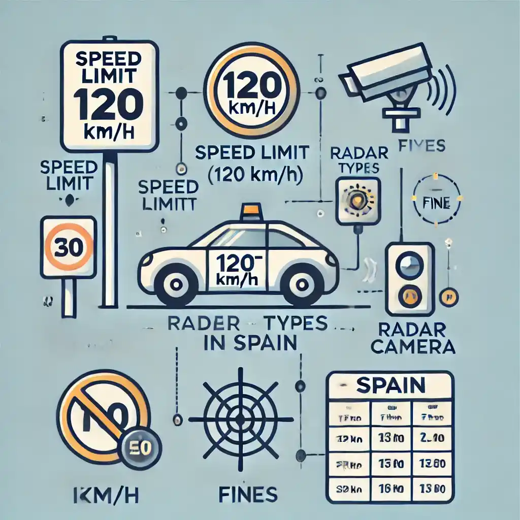 Radares: multas por exceso de velocidad.
