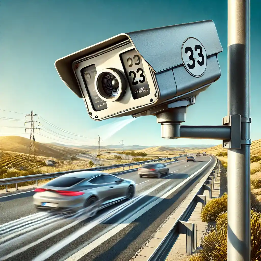 Radares: multas por exceso de velocidad.