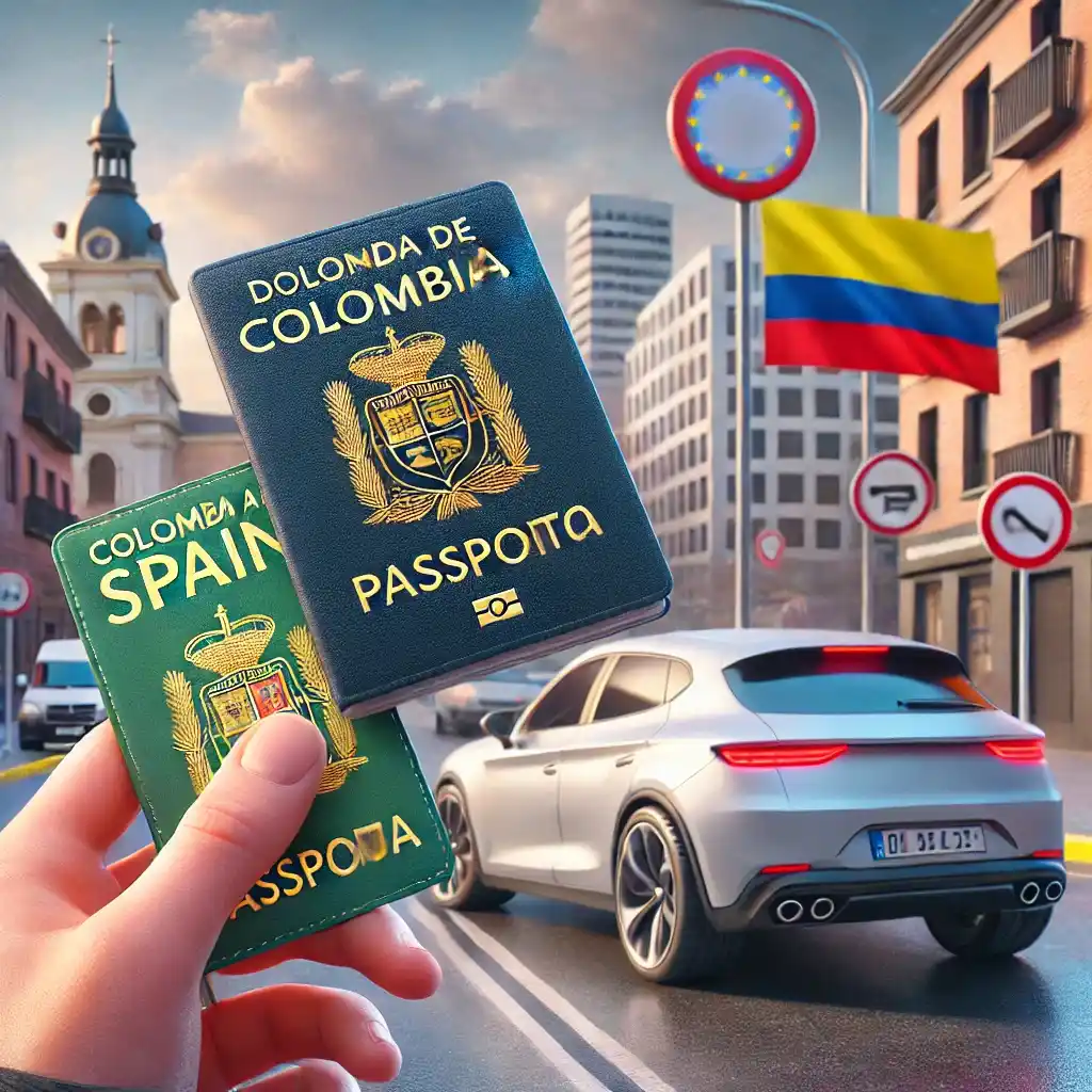 ¿Puedo conducir en España si soy de Colombia Guía completa