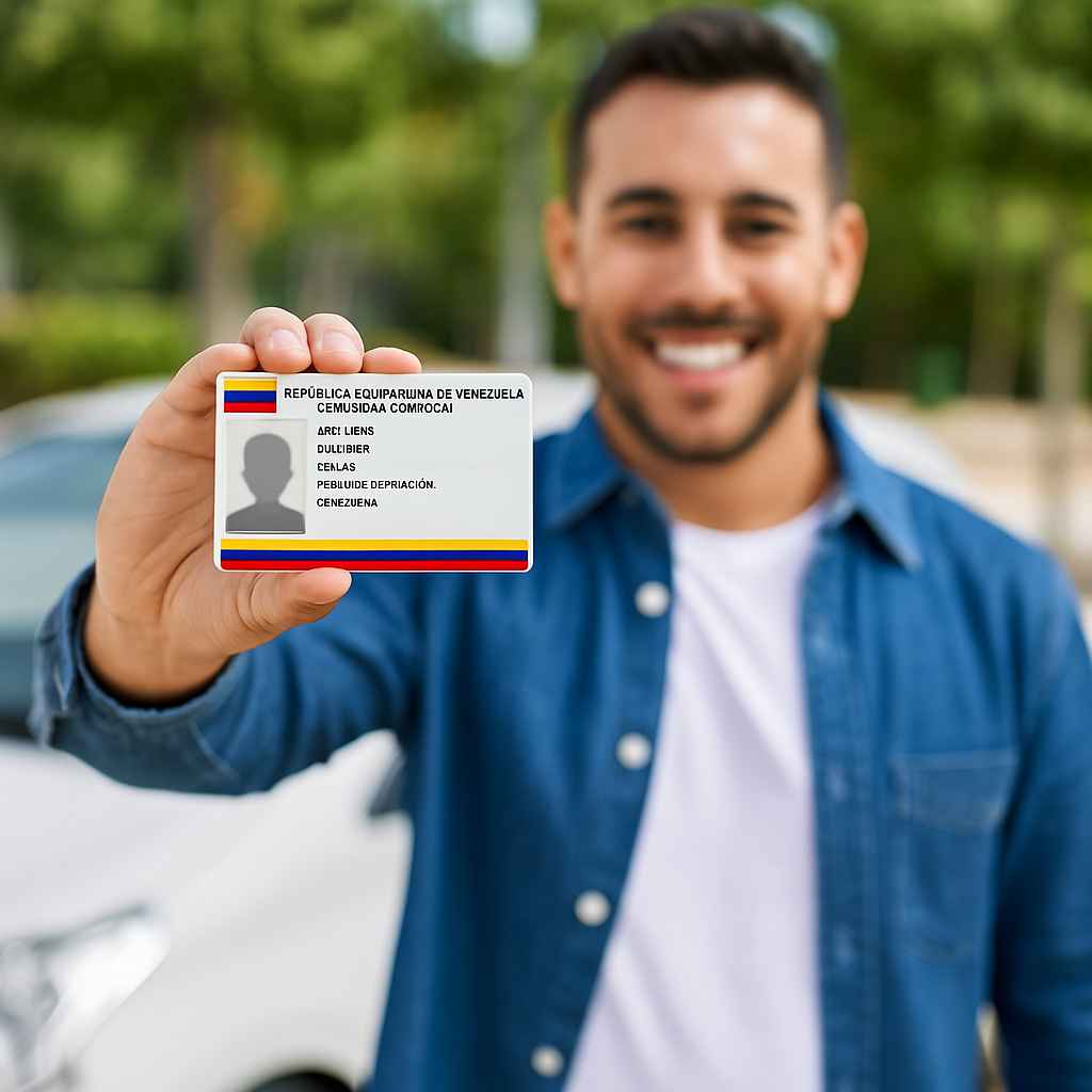 Canje de carnet de Venezuela en 2025