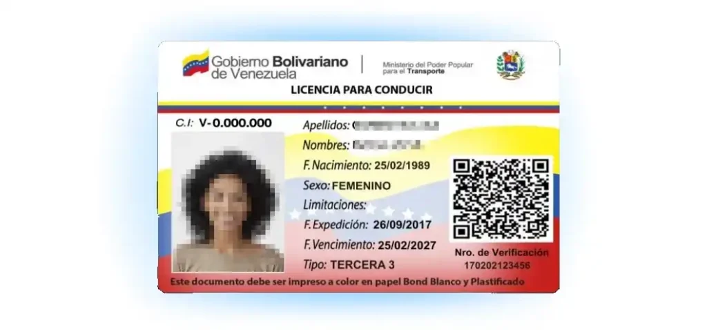 Licencia de conducir de Venezuela en España