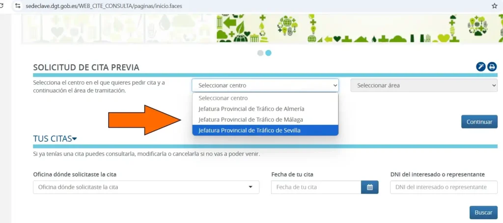 Obtener localizador DGT para canje de carnet