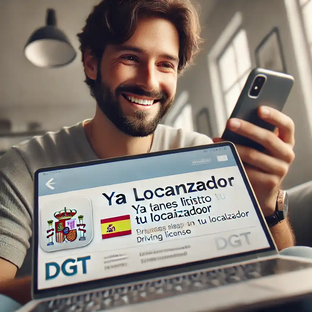 Obtener localizador DGT para canje de carnet