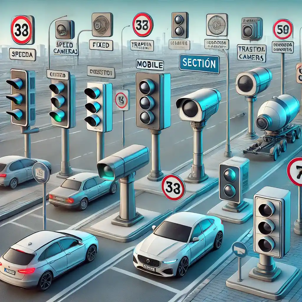 Radares de velocidad Tipos, multas y apps de aviso