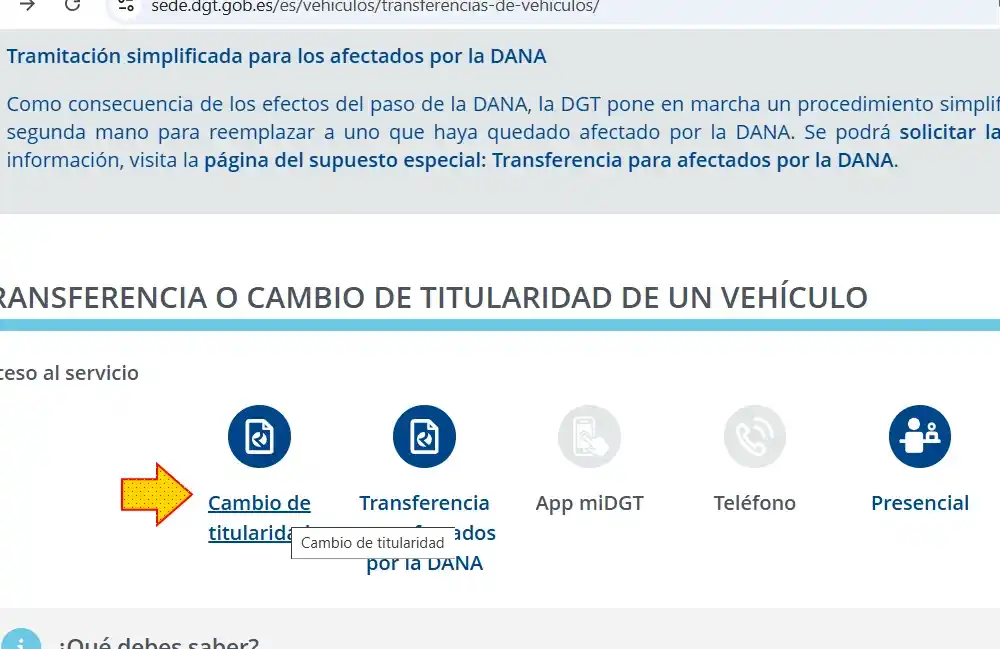 cambiar de nombre un coche
