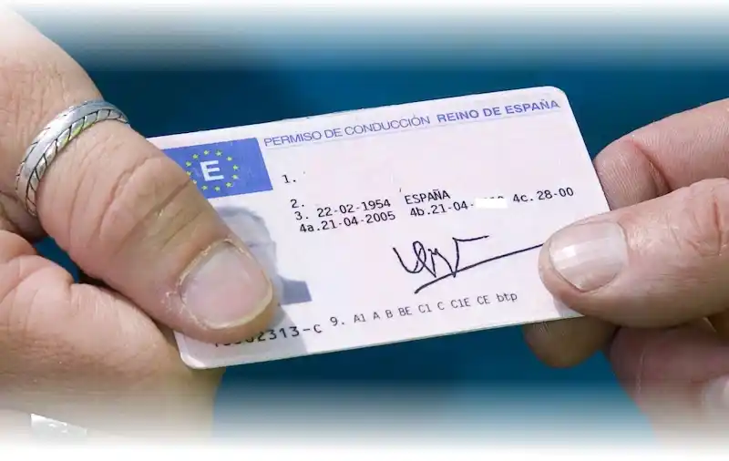 permiso de conducir
