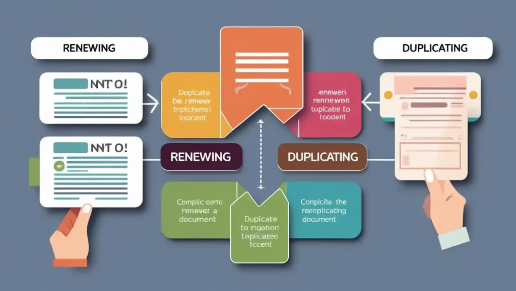 Diferencias entre duplicado y renovación de tu permiso de circulación