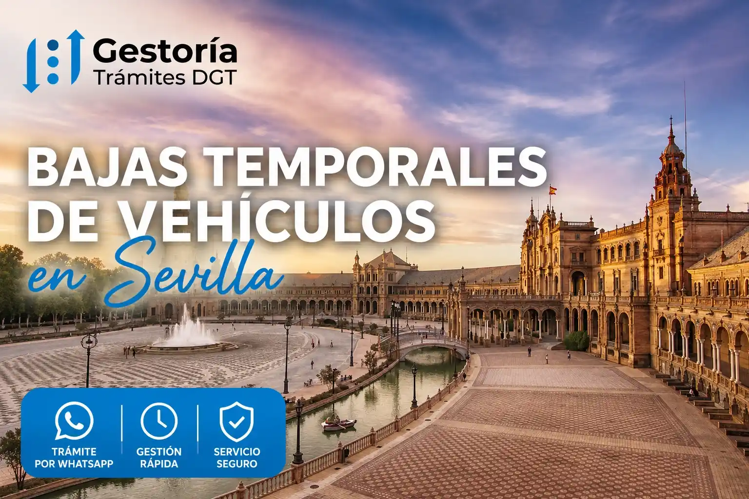 Bajas temporales coches y motos en Sevilla