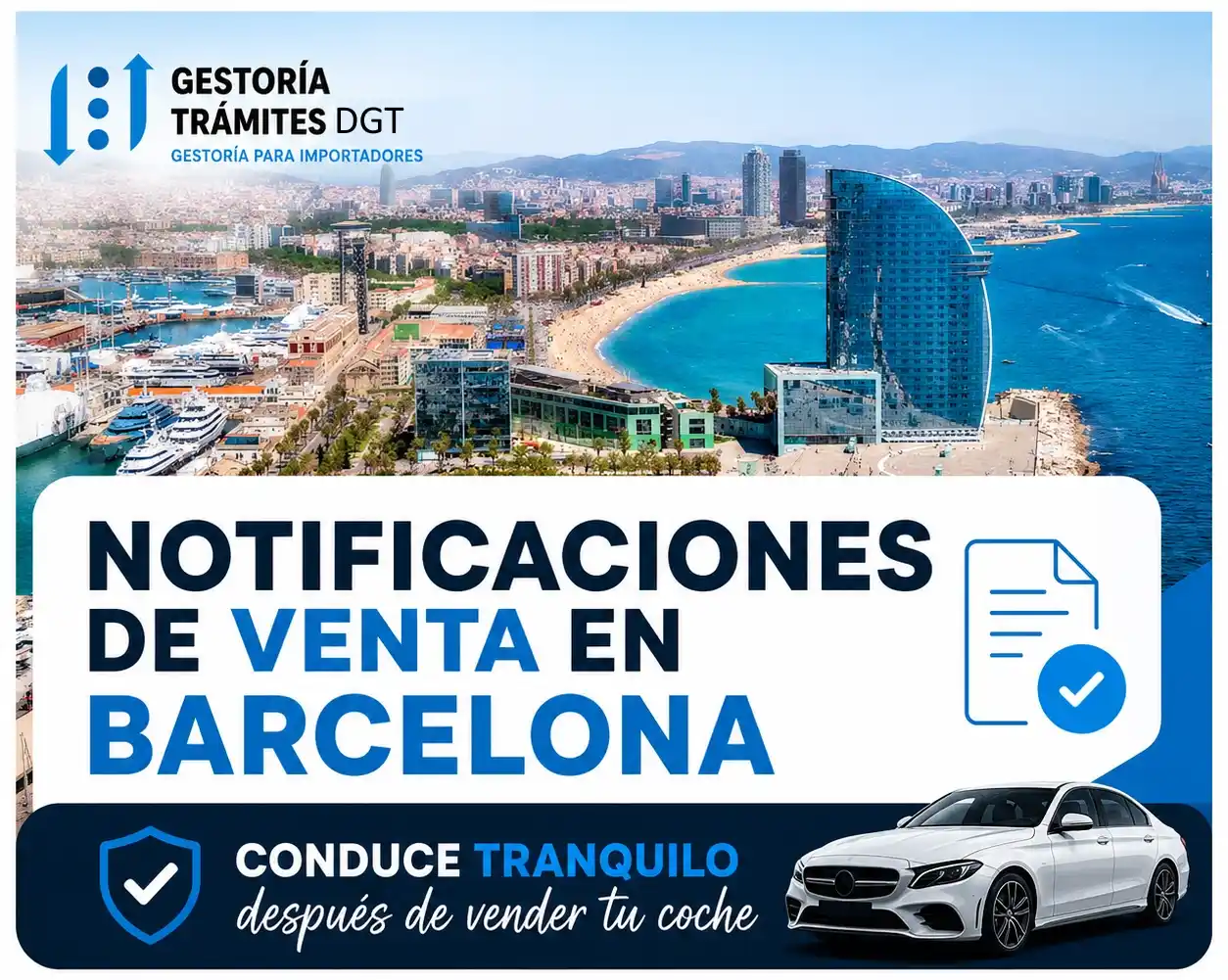 Notificación de venta en Barcelona Gestoría Trámites DGT