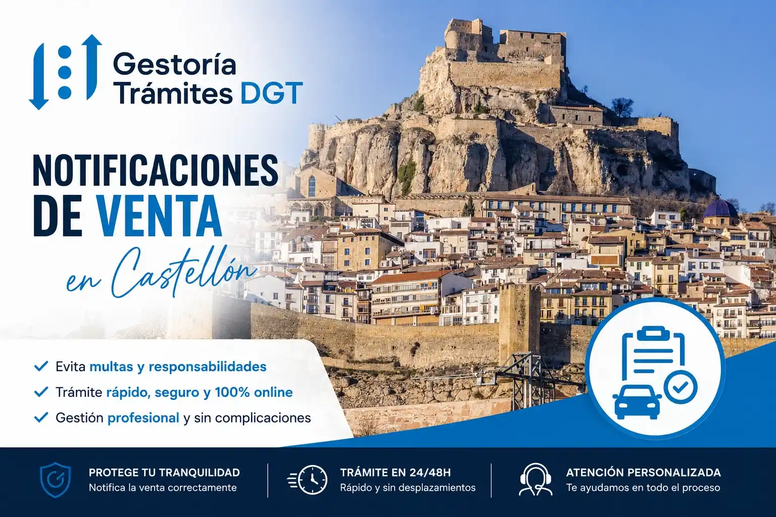 Notificación de venta en Castellón