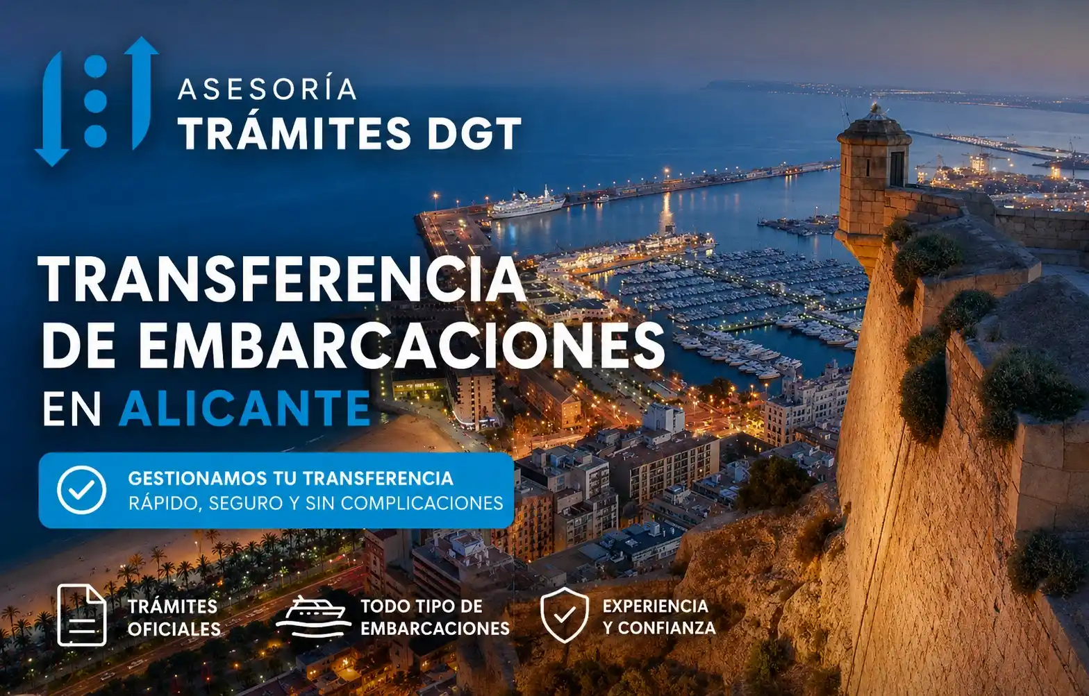 transferencia de embarcaciones en Alicante