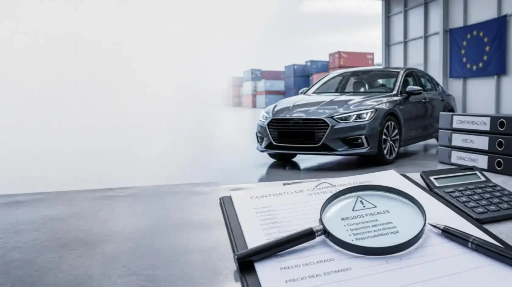 ¿Qué pasa si pongo un precio inferior en el contrato de compraventa del coche?