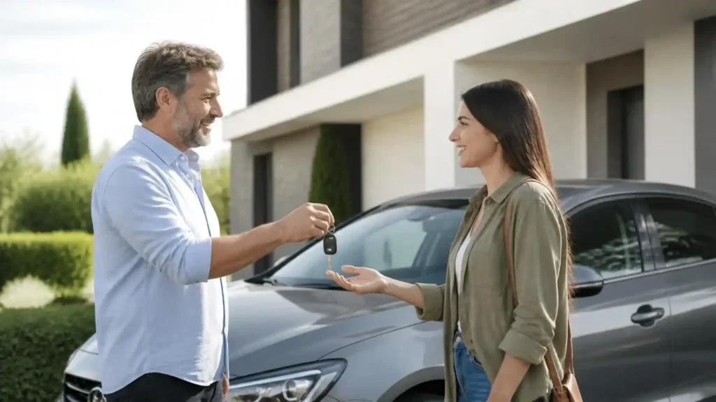 Cómo cambiar de nombre un coche entre familiares en 2026